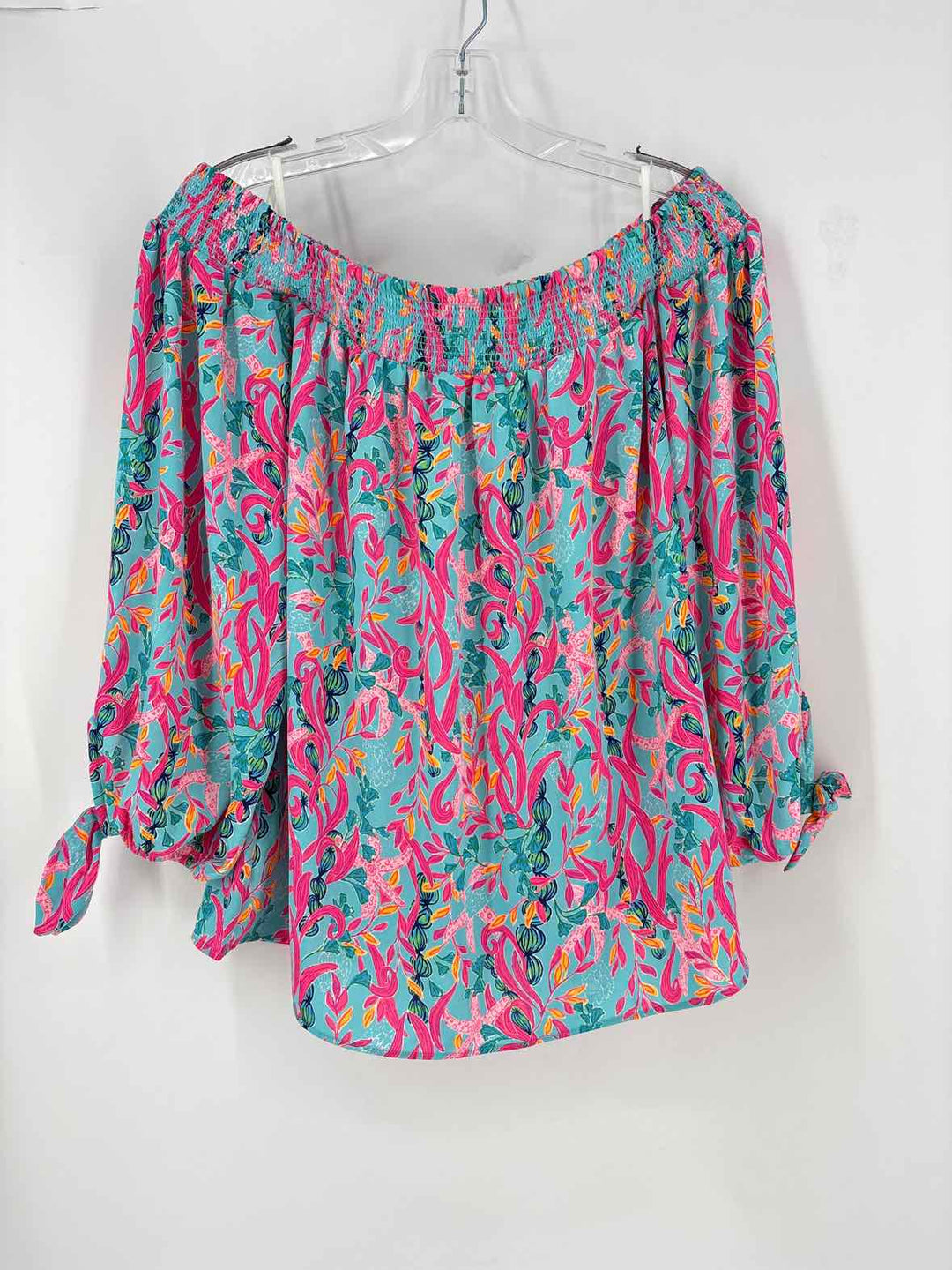 Size M Lilly Pulitzer Teal Shirt
