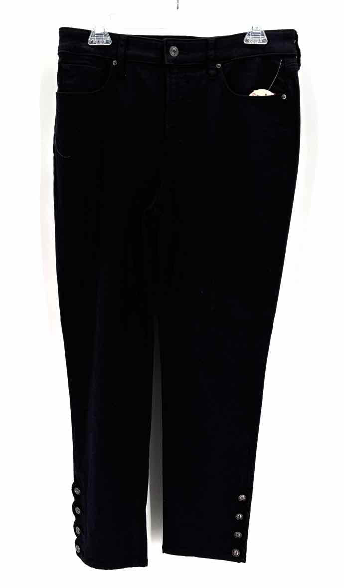 Size 6 Chico's Black Denim Jeans