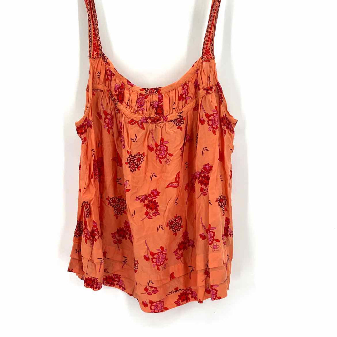 Size M Anthropologie Orange Shirt