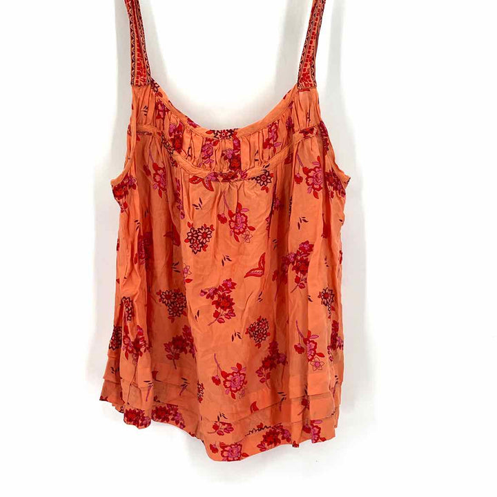 Size M Anthropologie Orange Shirt