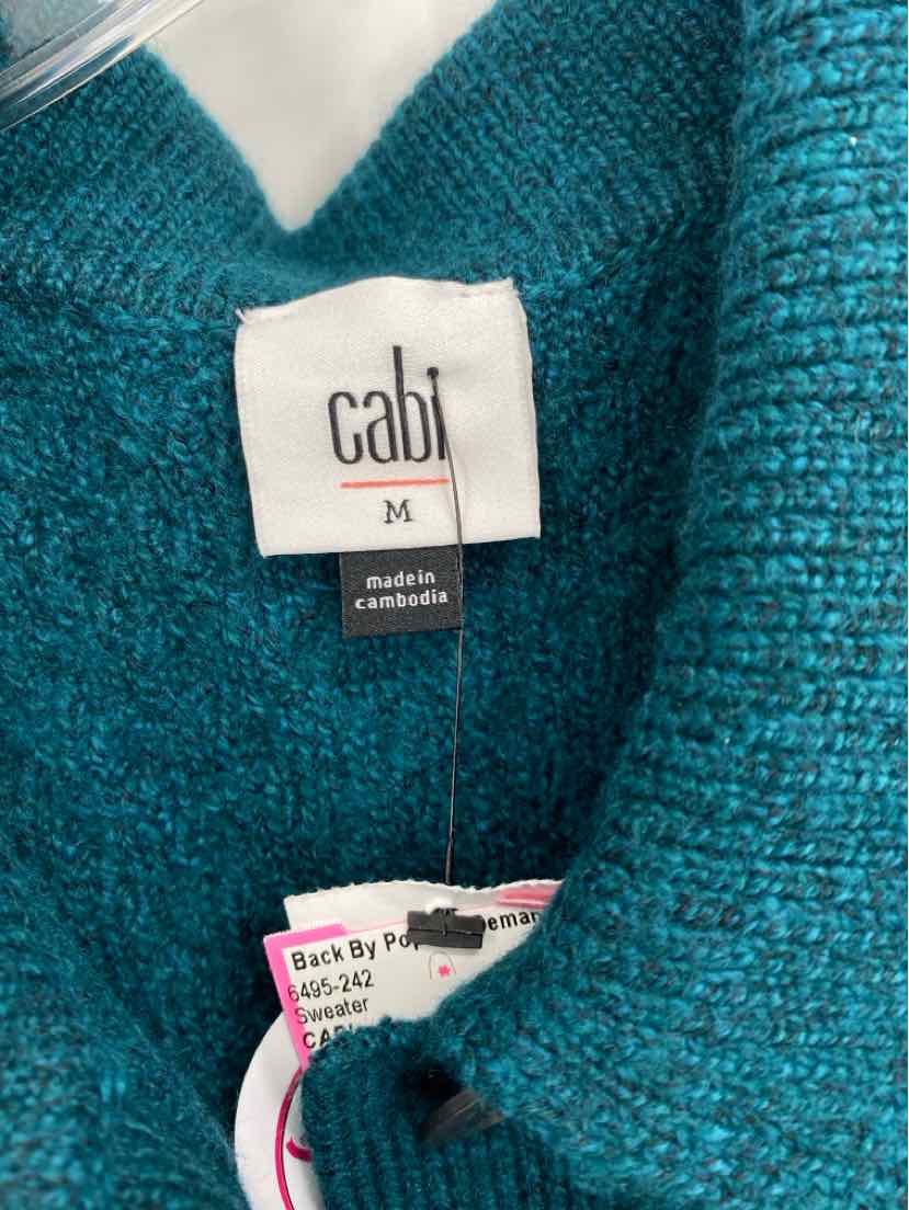 Size M CABI Teal Sweater