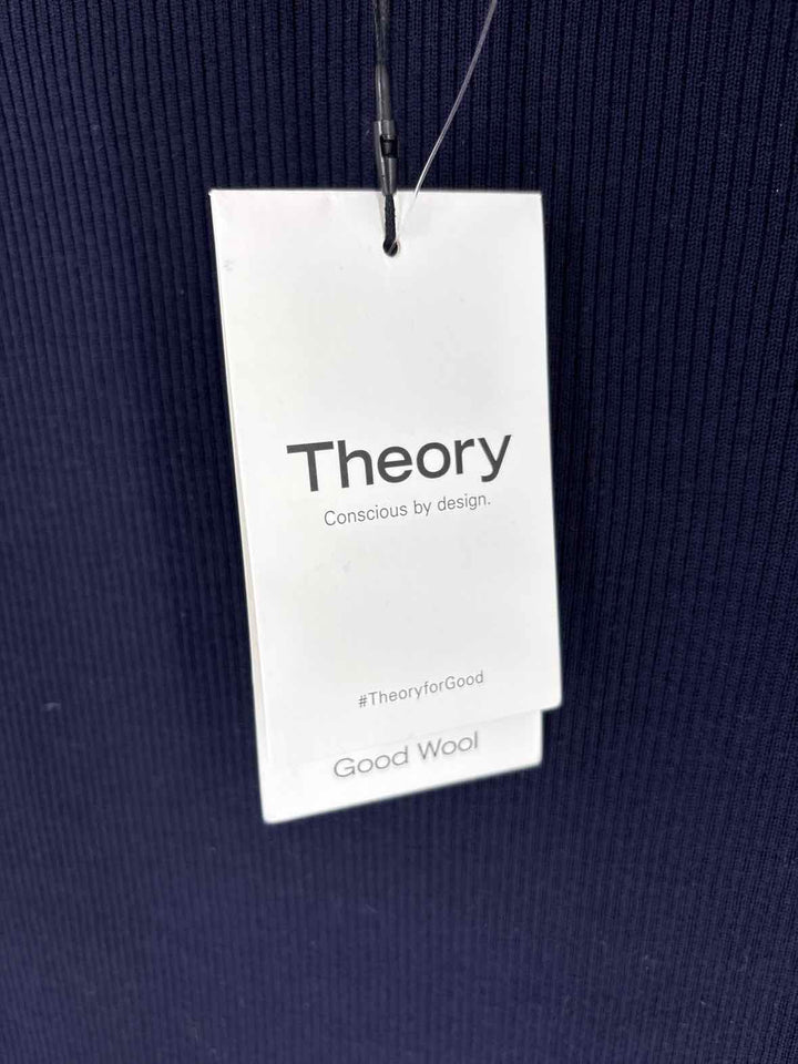 Size S THEORY Navy Shirt