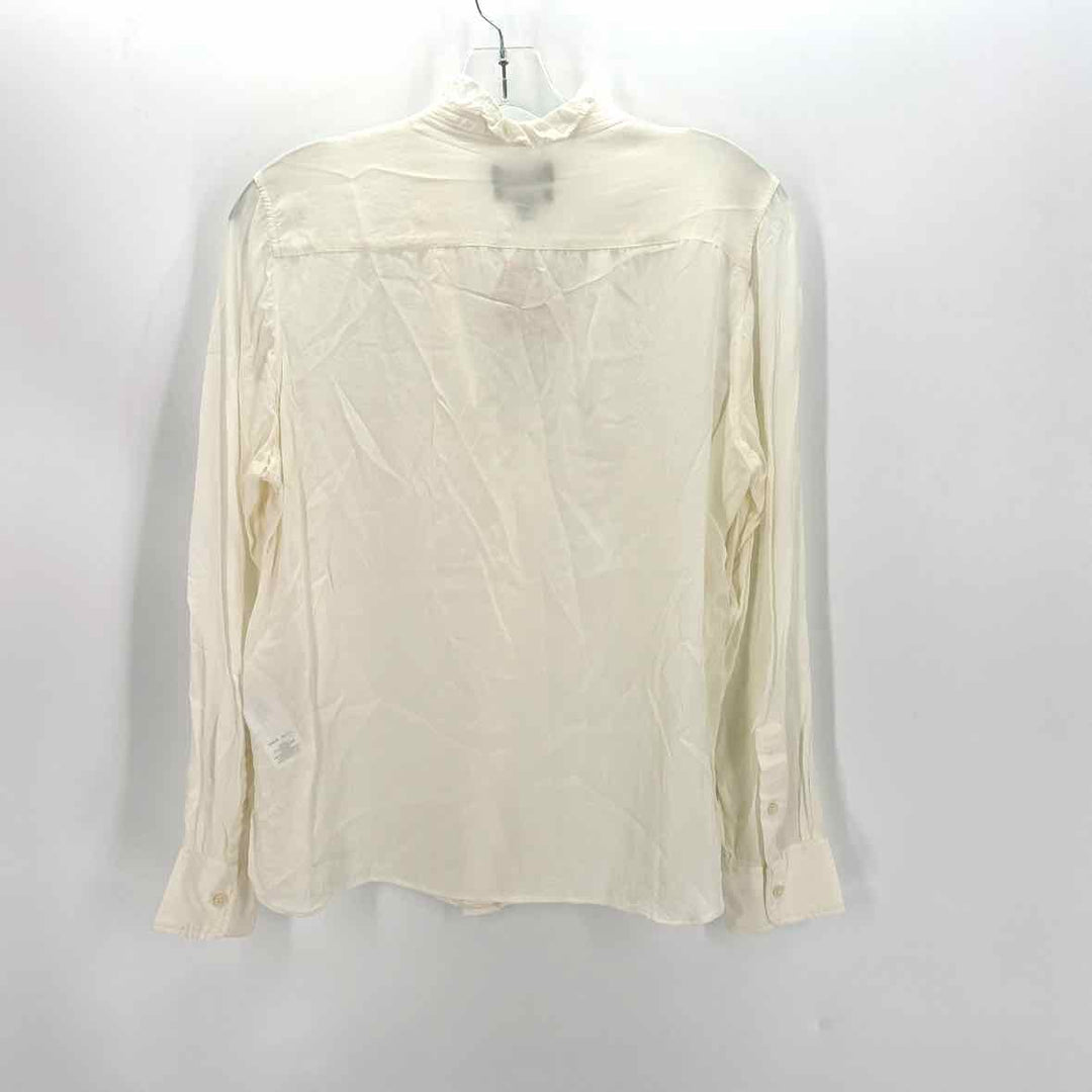 Size 12 J Crew Cream Shirt