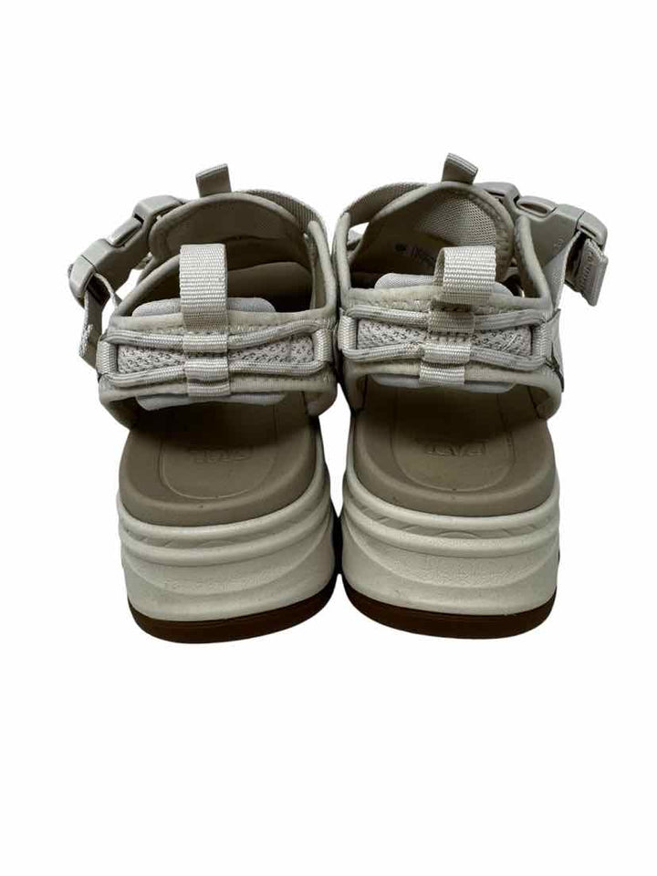 Shoe Size 8 Teva Cream Sandals