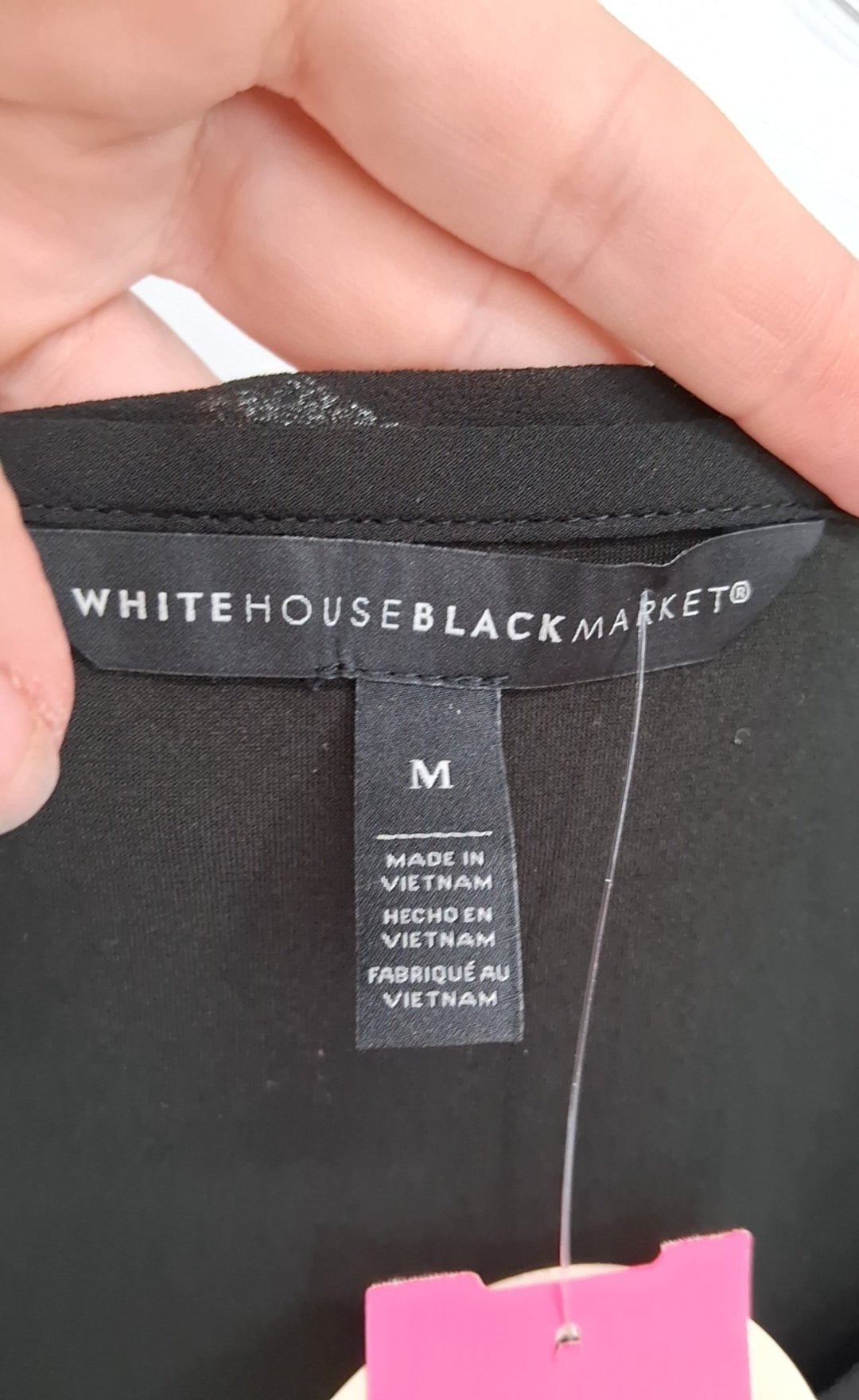 Size M White House Black Market Black Dress