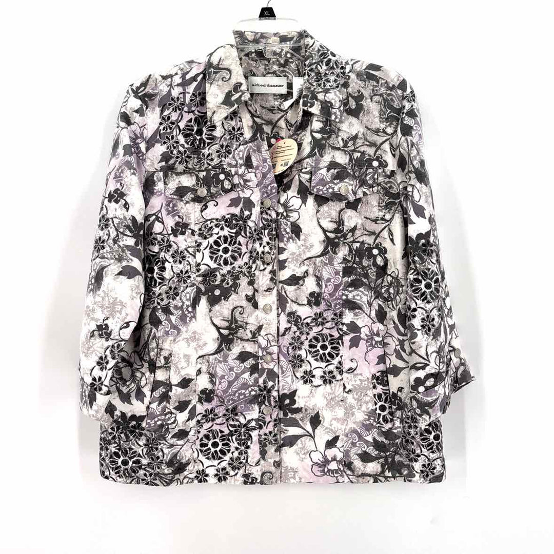 Size 14 ALFRED DUNNER Gray Jacket