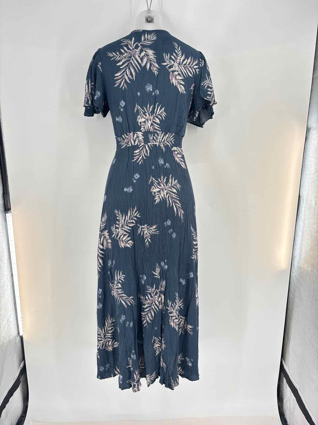 Size S Blue Print Dress