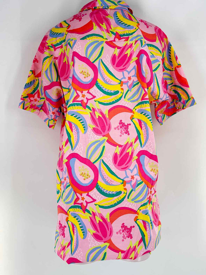 Size M MICHELLE MCDOWELL Multi-Color Dress