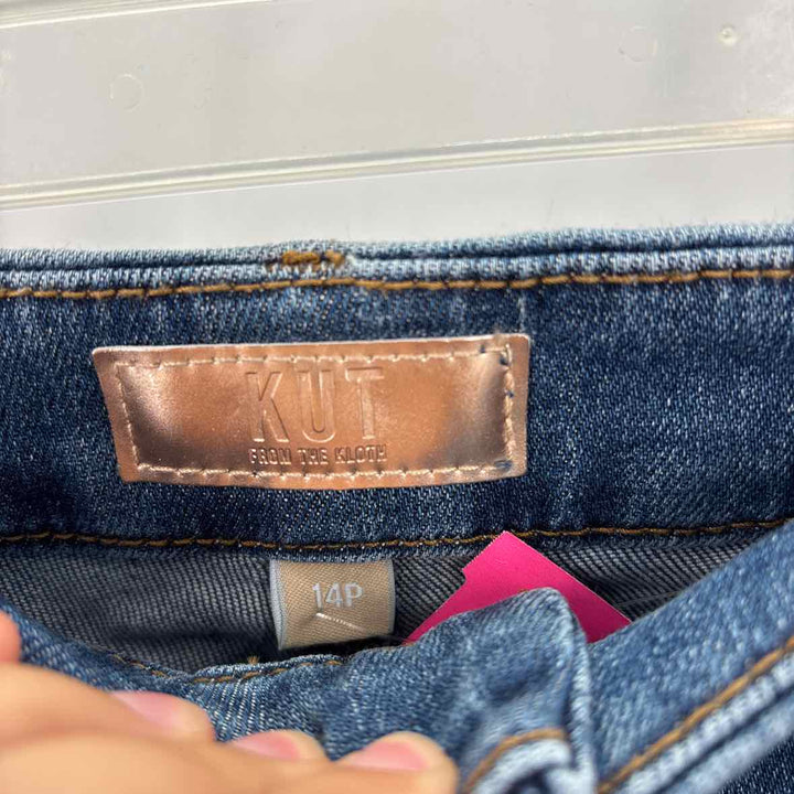 Size 14P KUT Denim Capri