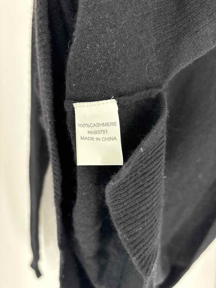 Size S Black Cashmere Sweater