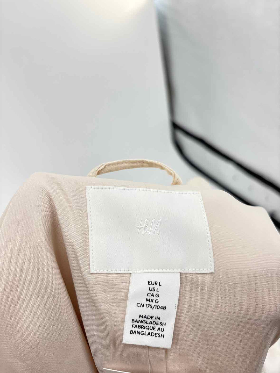 Size L H&M Cream Blazer