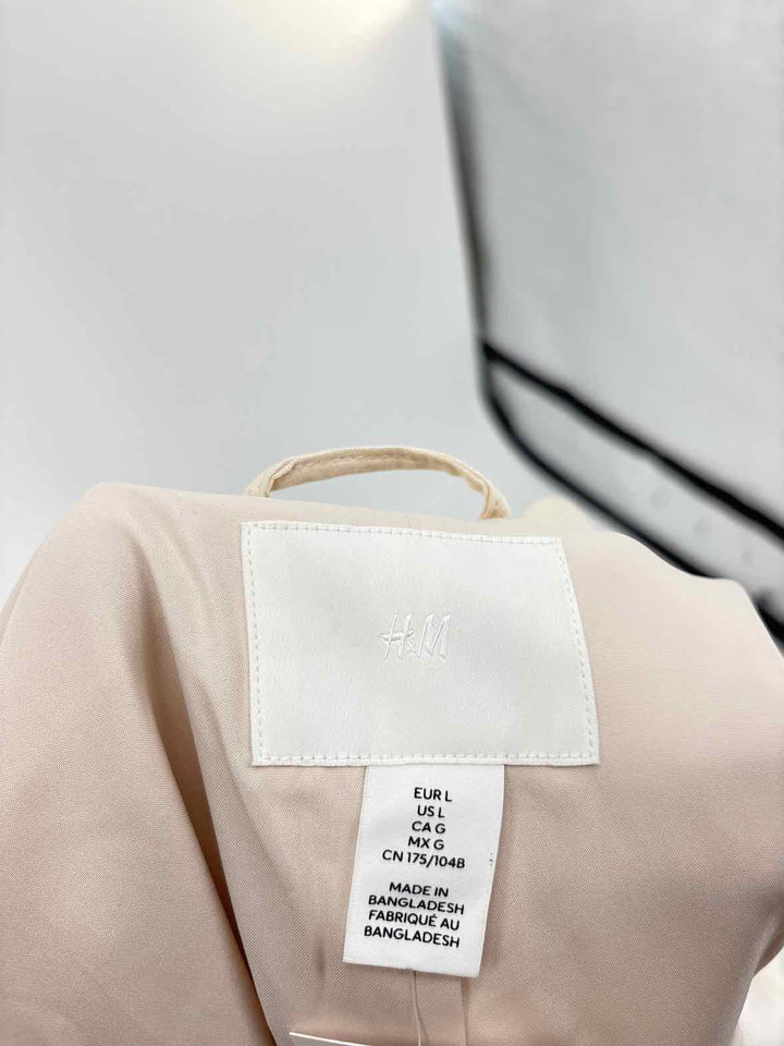 Size L H&M Cream Blazer