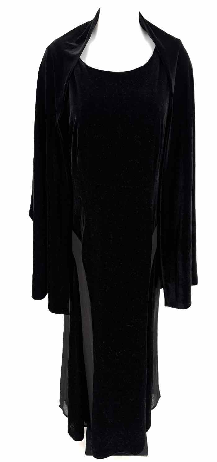 Size 16 ALEX EVENING Black Velour PROM