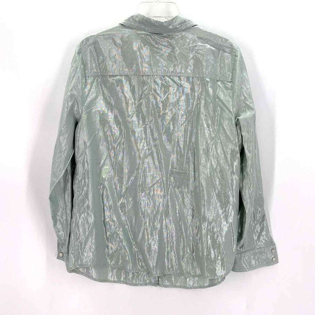 Size 14 Ruby Rd Green Shirt