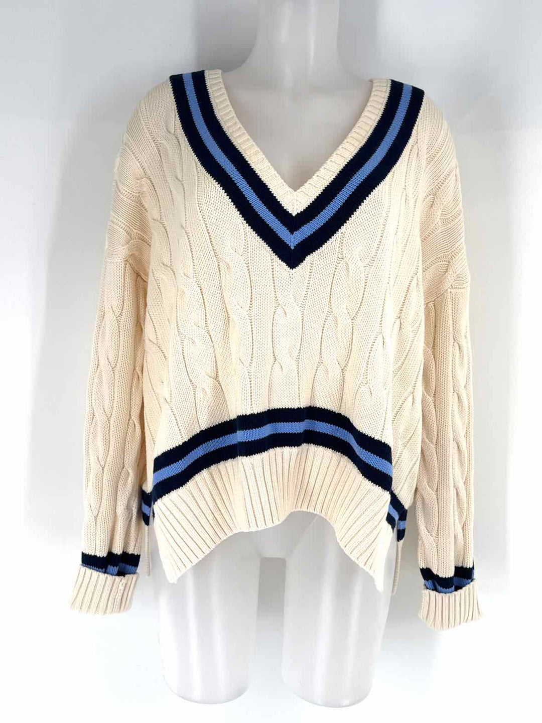 Size XL POLO Cream Sweater