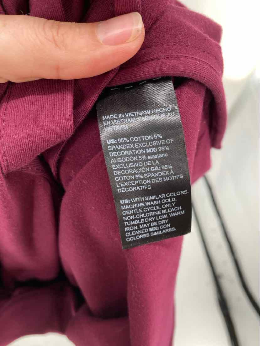 Size 12 Chico's Wine Shirt