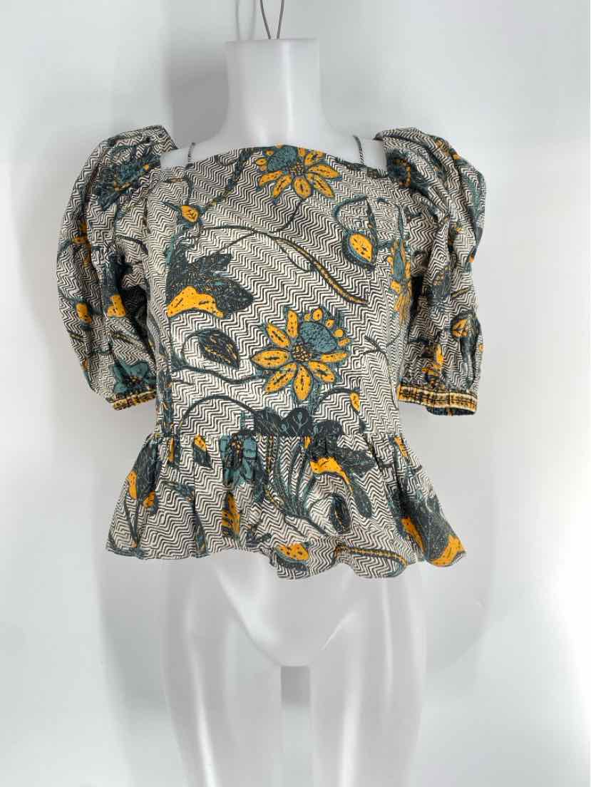 Size S Ulla Johnson Ivory Shirt