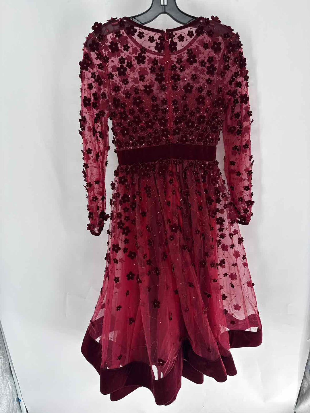 Size 0 MACDUGGAL Burgundy PROM