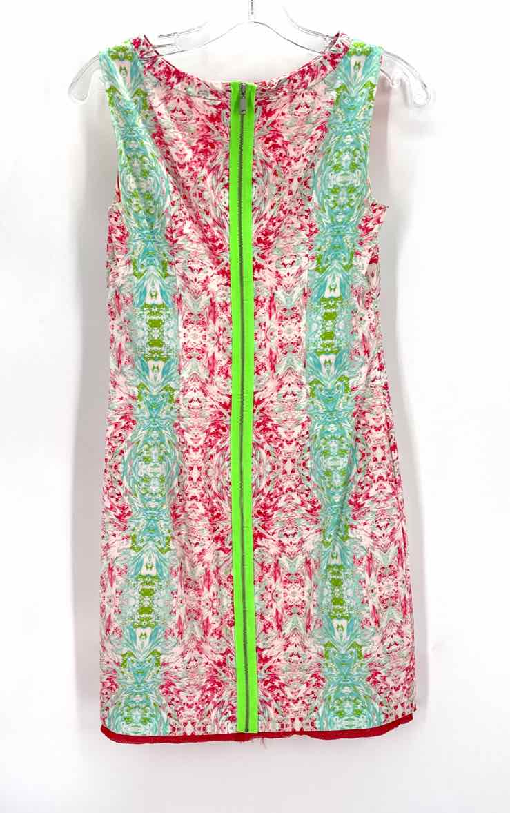 Size 2 ELIE TAHARI Multi-Color Dress