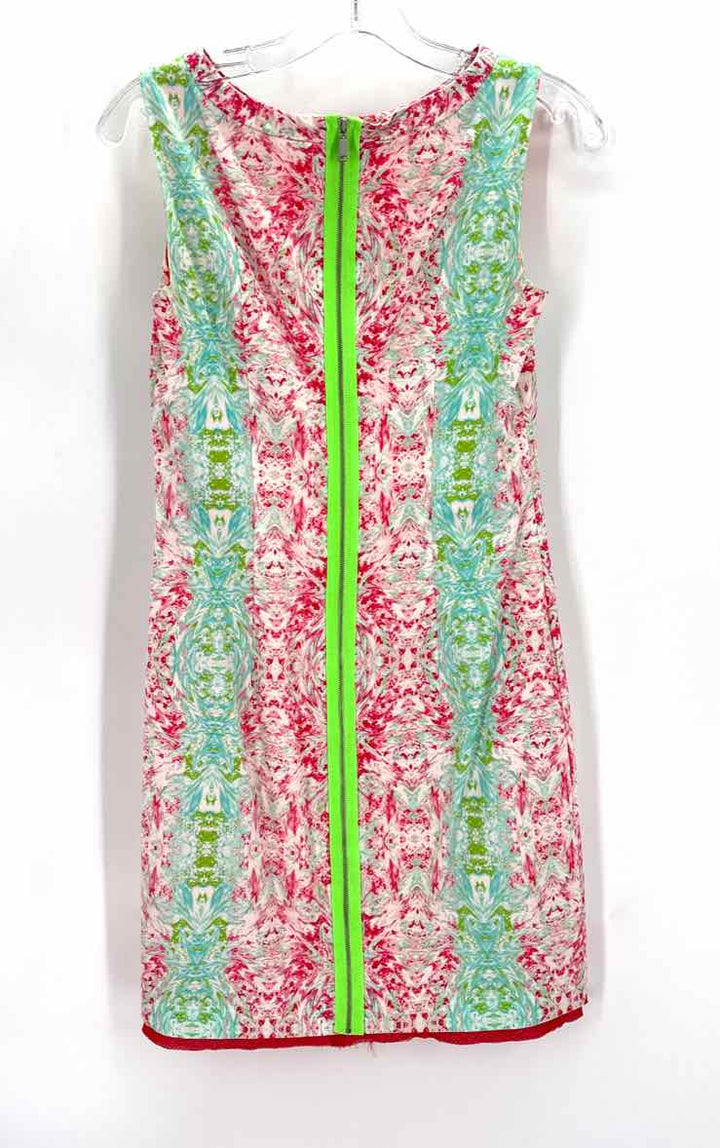 Size 2 ELIE TAHARI Multi-Color Dress