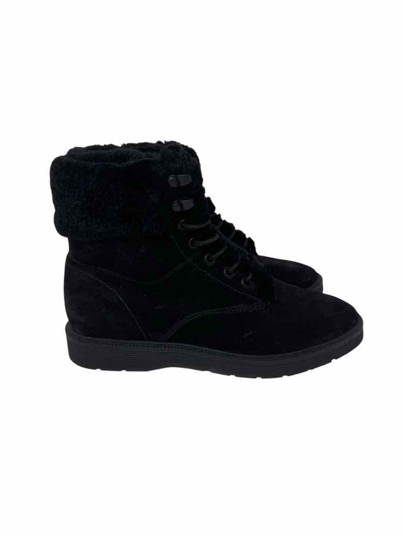 Shoe Size 7.5 VINCE Black Suede Boots
