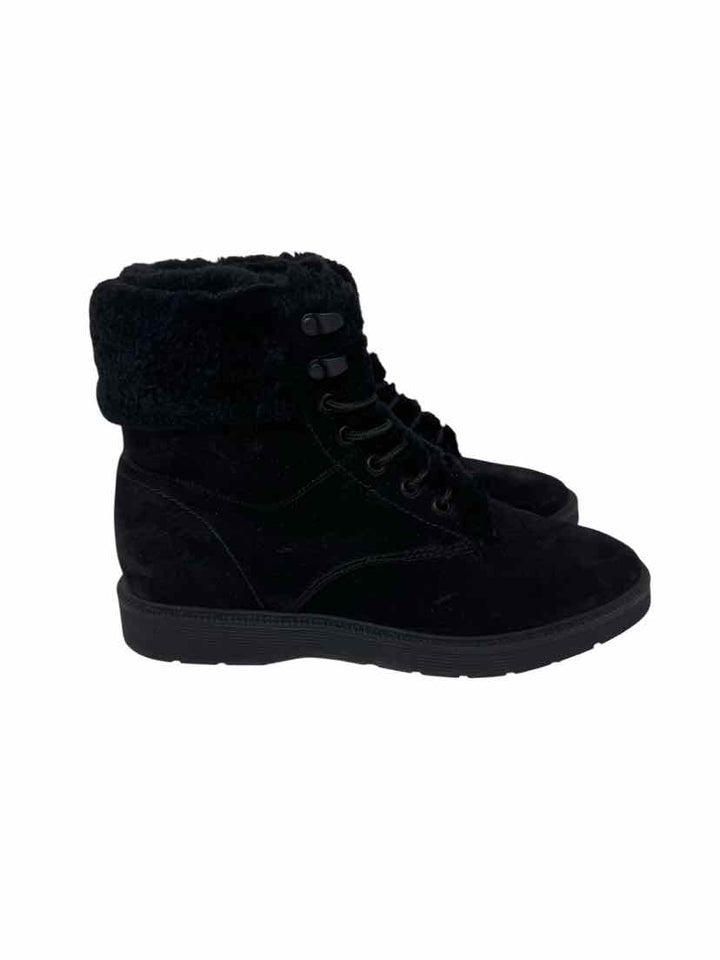 Shoe Size 7.5 VINCE Black Suede Boots
