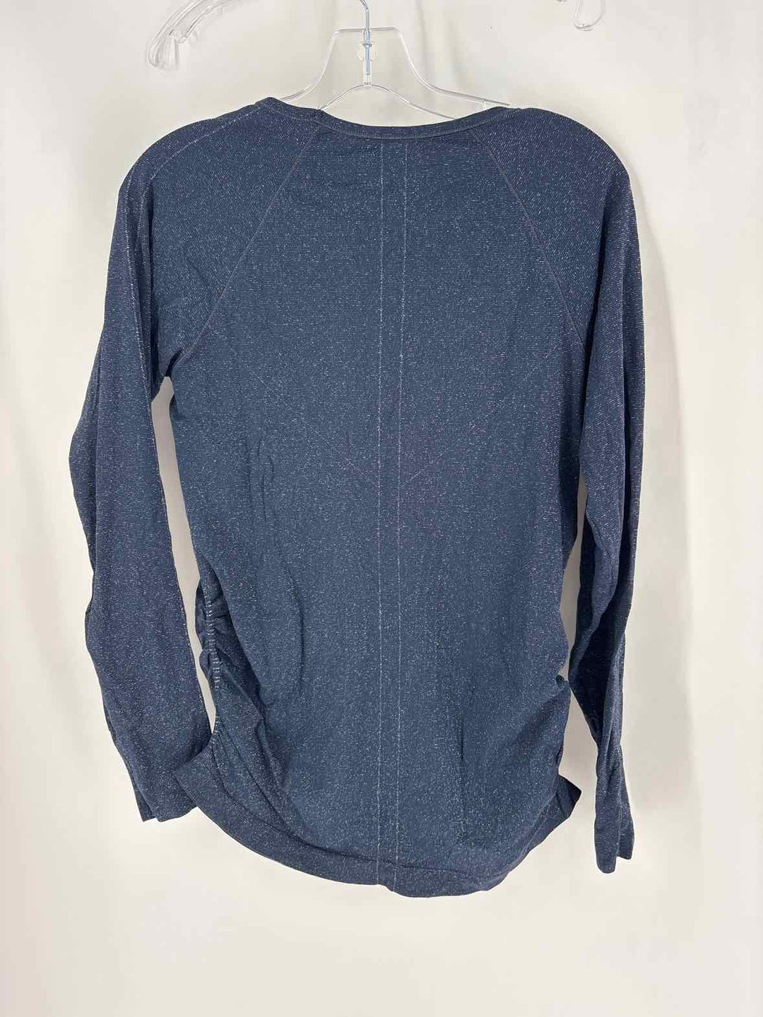 Size L Athleta Navy Print Shirt