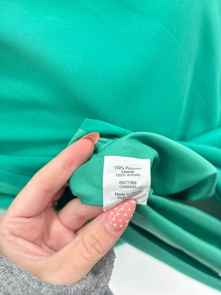 Size 10 J Crew Green Dress