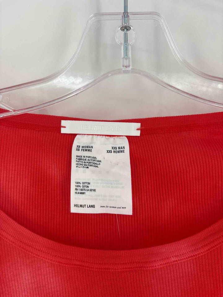 Size XS HELMUT LANG Red Shirt