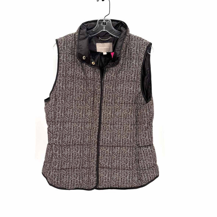 Size L Banana Republic Brown Print Vest