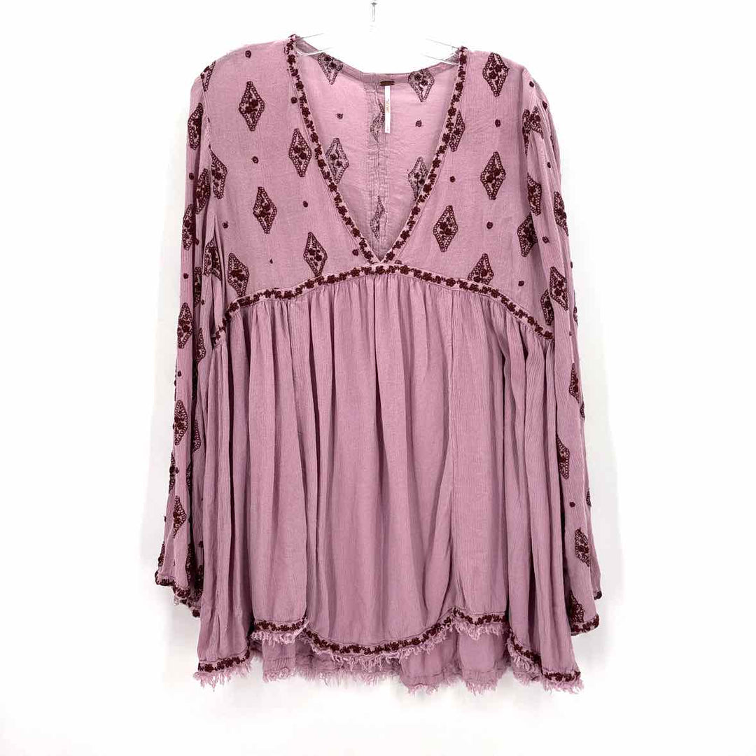 Size L FREE PEOPLE Lavender Dress
