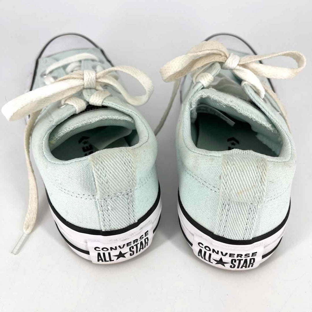 Shoe Size 7 Converse Aqua Canvas Sneakers