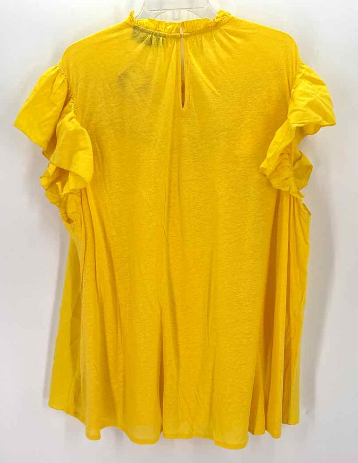 Size 24 LANE BRYANT Yellow Shirt