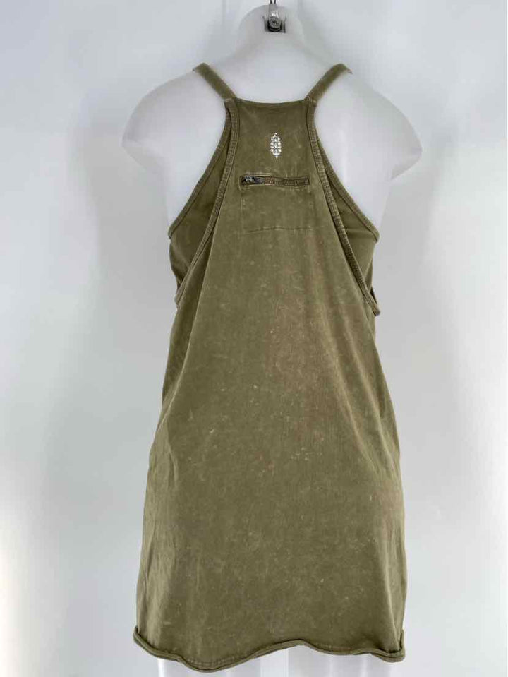 Size M FREE PEOPLE Olive Dress