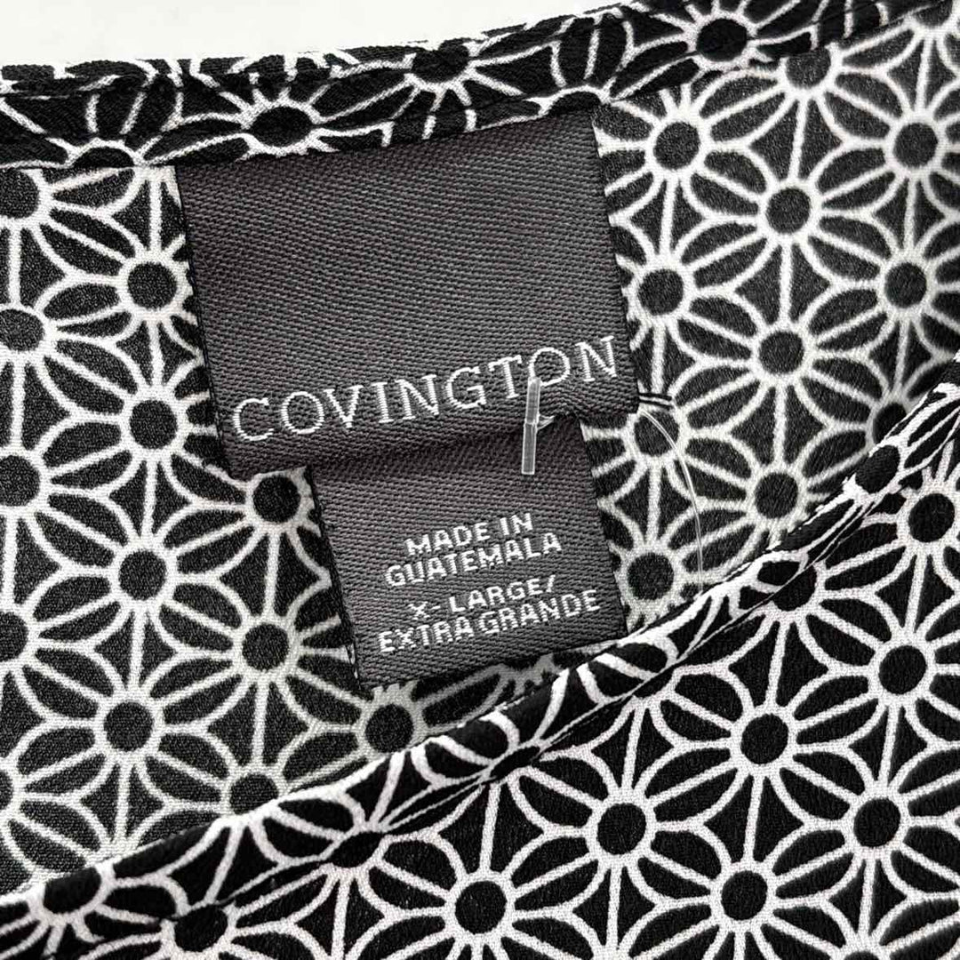 Size XL Black/White Shirt