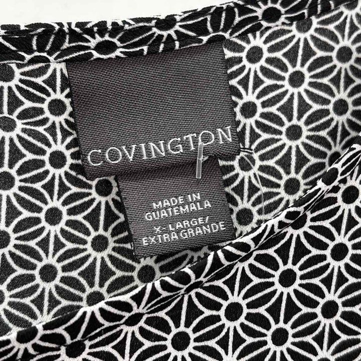 Size XL Black/White Shirt