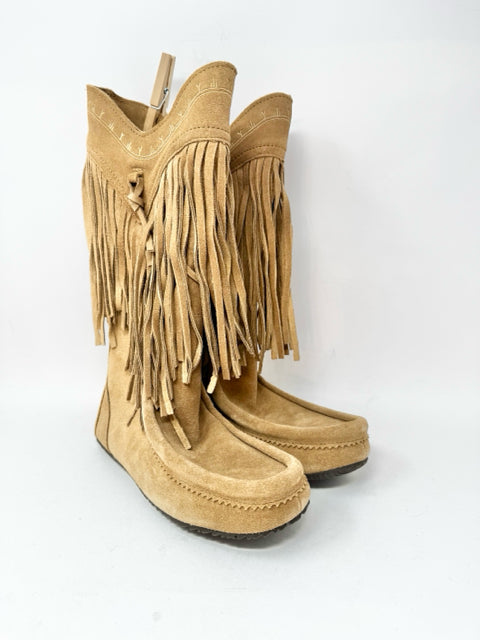 Shoe Size 40 Brown Suede Boots