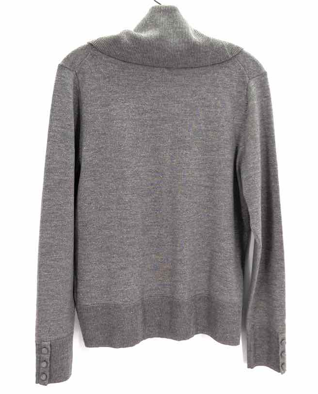 Size L Talbots Gray Sweater