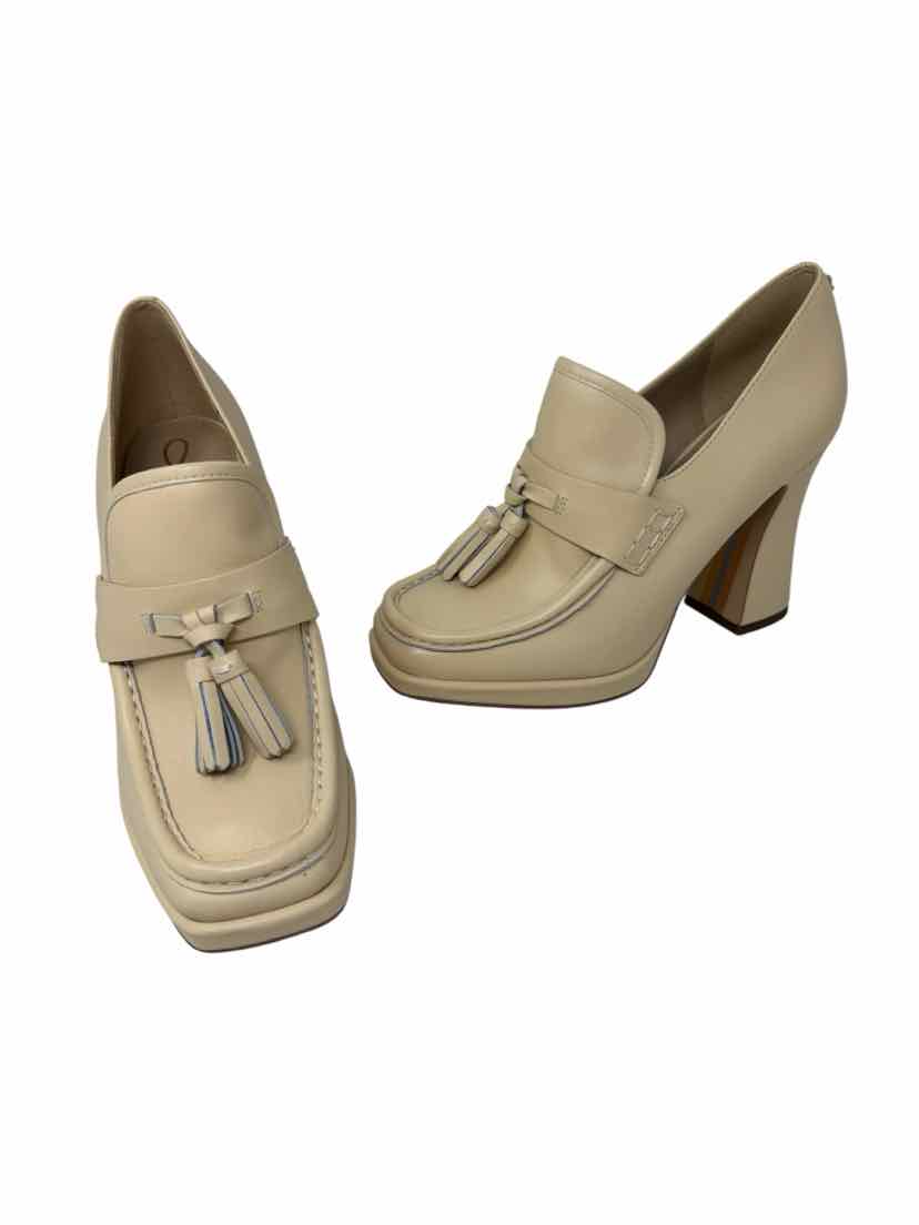 Shoe Size 7.5 Sam Edeleman Tan Leather Loafers