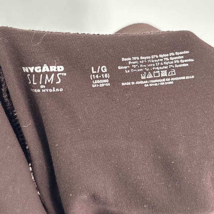Size L NYGARD Brown Pants