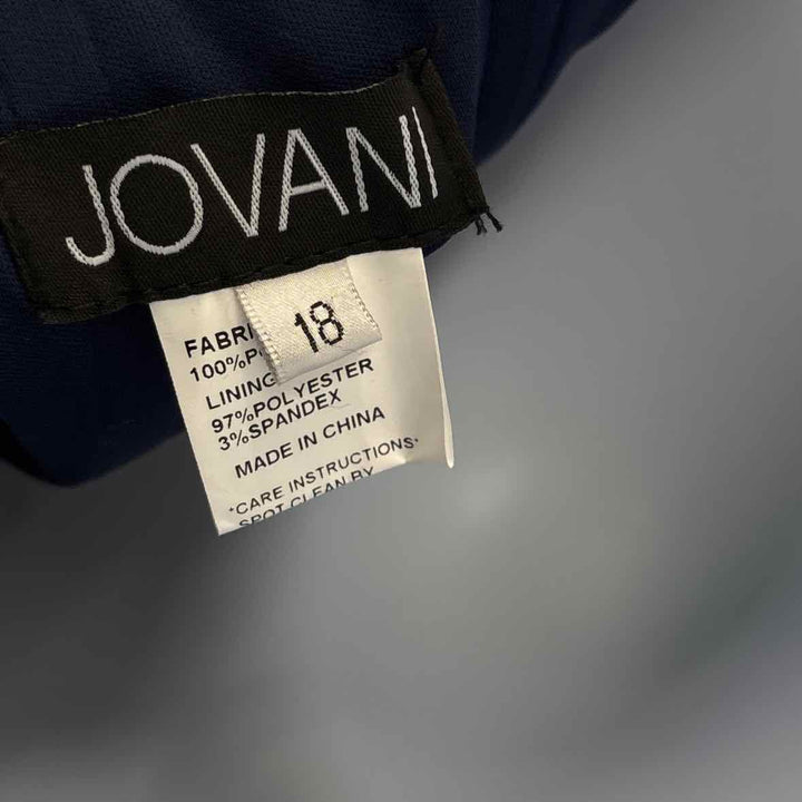 Size 18 JOVANI Navy Dress