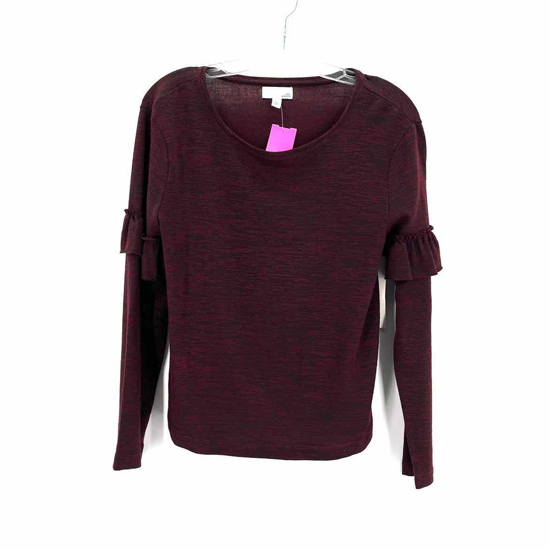 Size M 14TH & UNION Burgundy Sweater