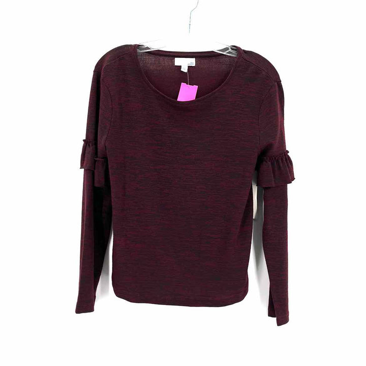 Size M 14TH & UNION Burgundy Sweater
