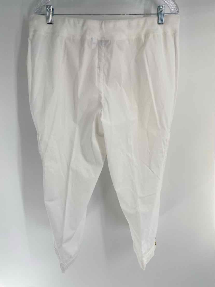 Size L Chico's White Pants