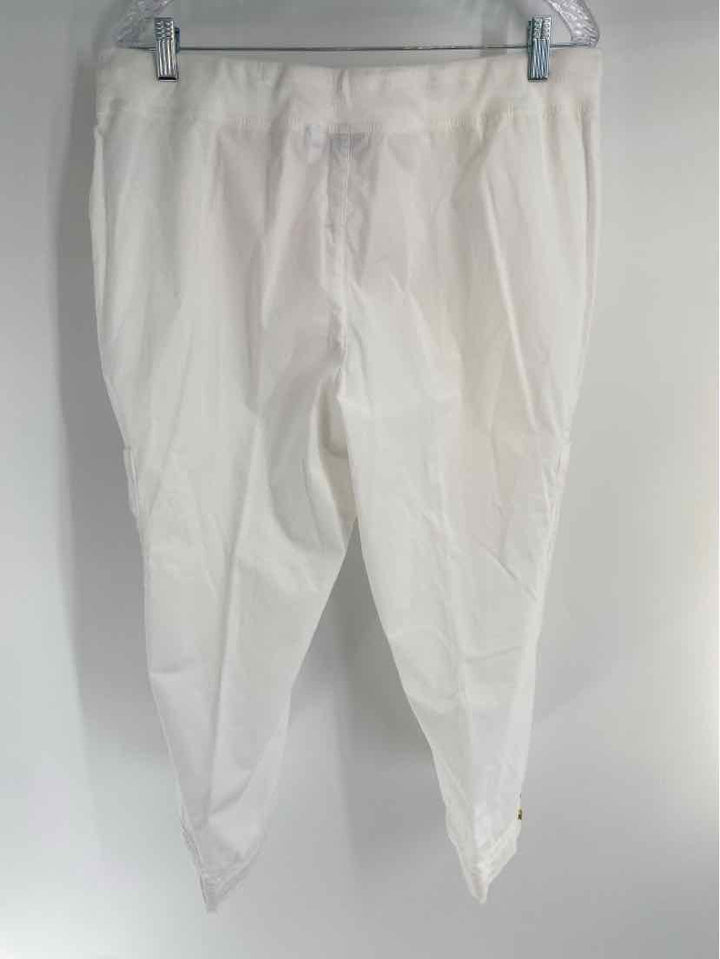 Size L Chico's White Pants