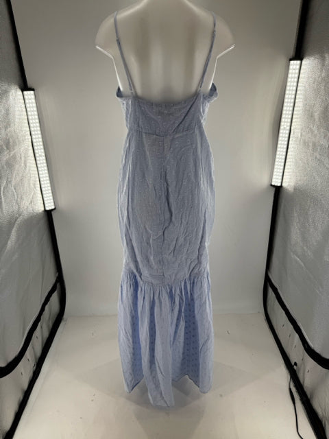 Size L MAJORELLE Blue Cotton Dress