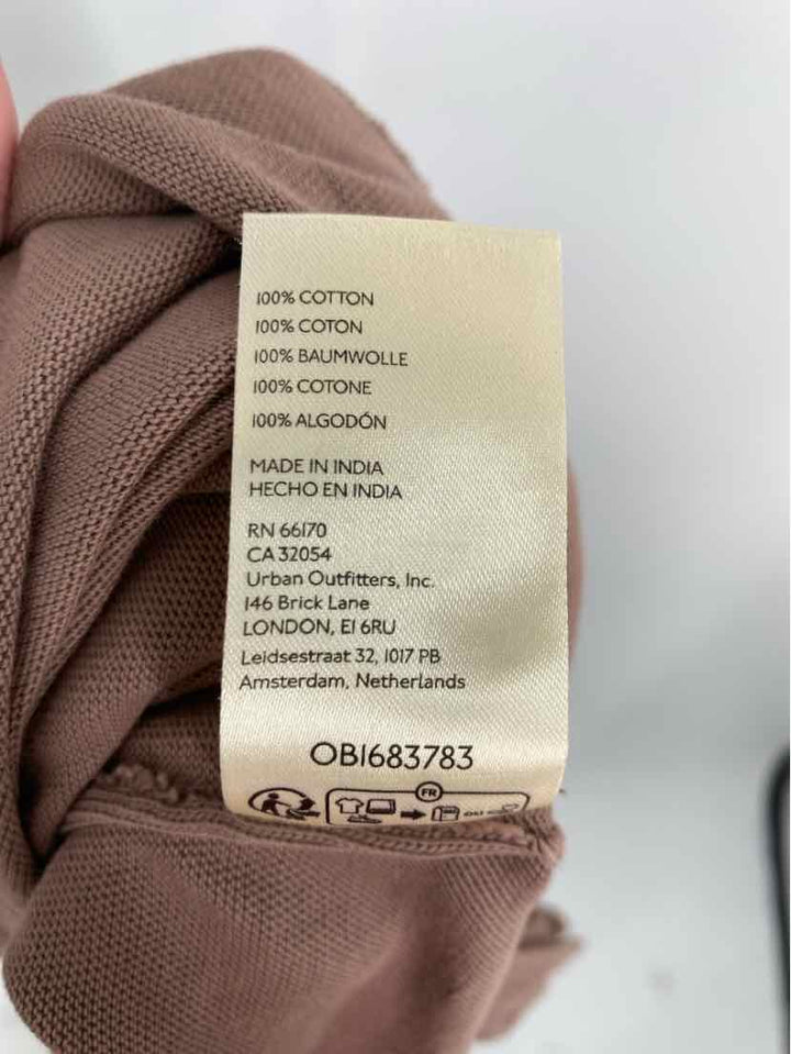 Size S WE THE FREE Brown Cotton Shirt