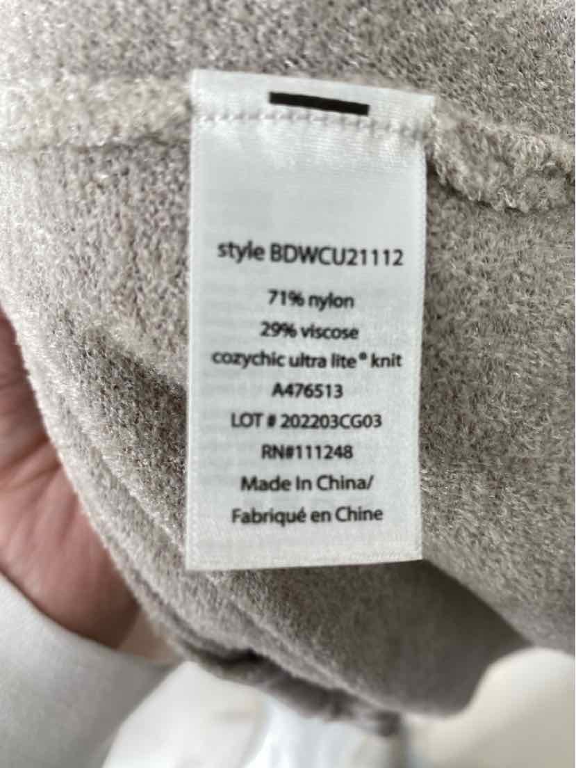 Size M Barefoot Dreams Tan Sweater