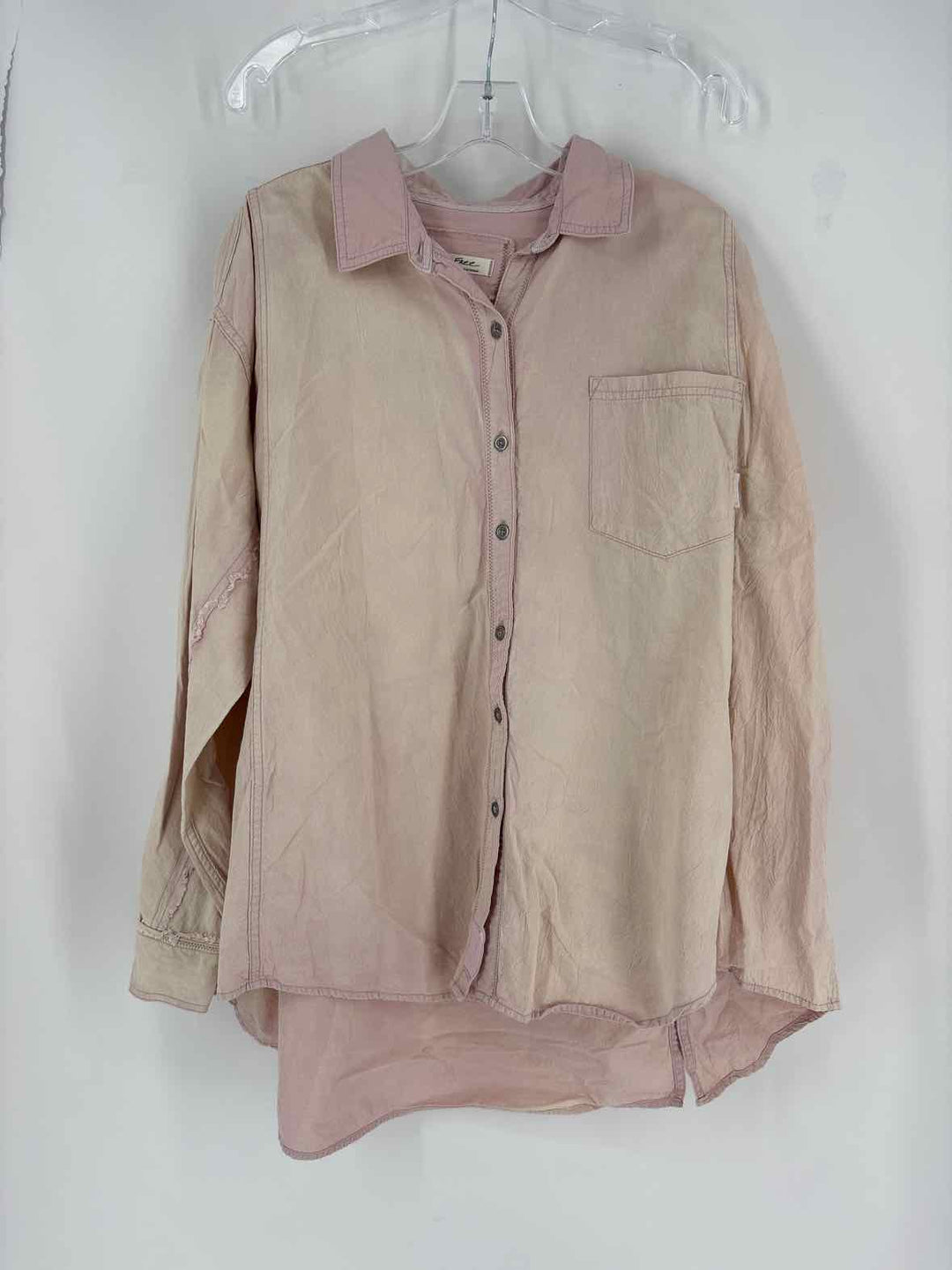 Size S WE THE FREE Peach Shirt