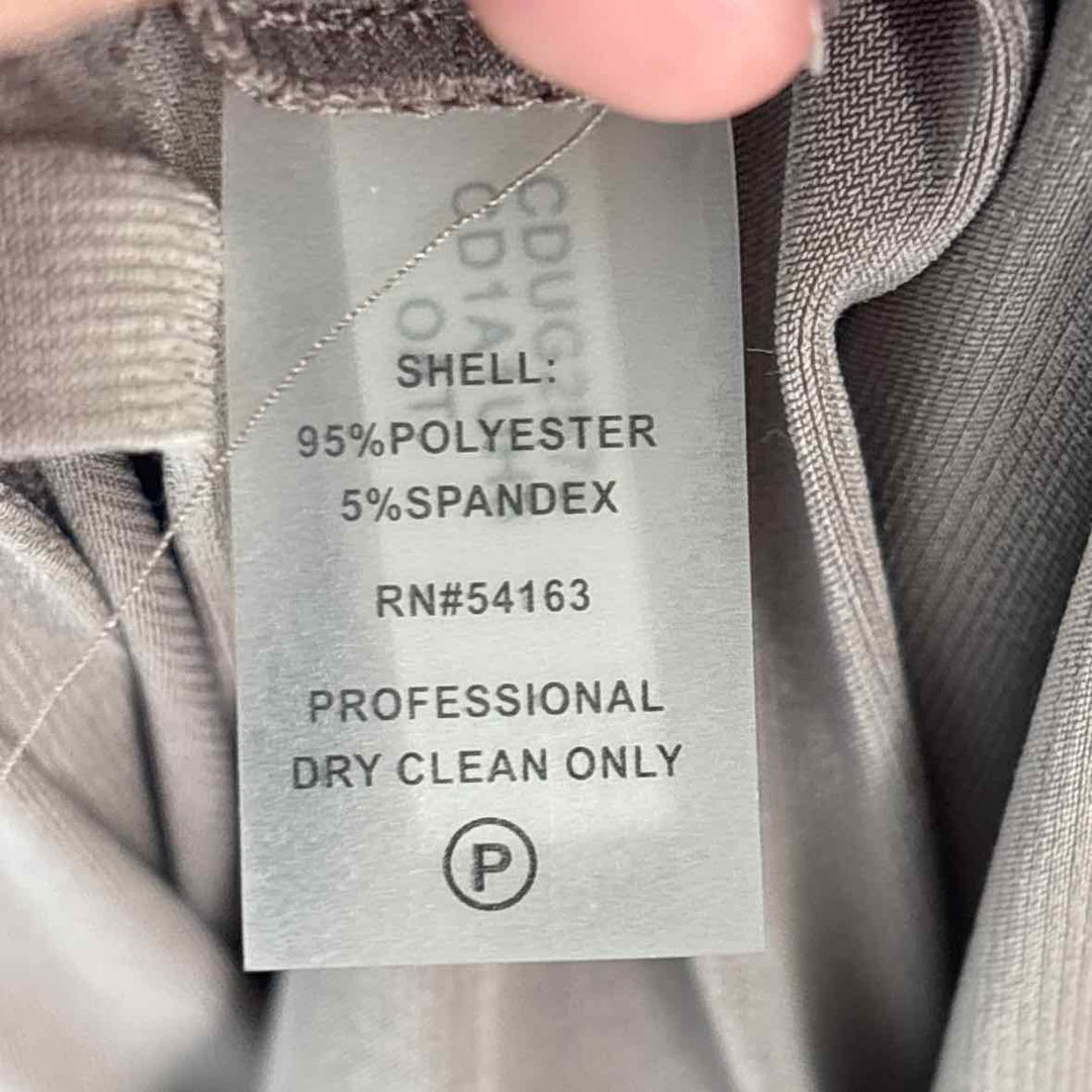 Size 8 Calvin Klein Taupe Dress